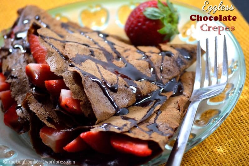 Chocolate deals crepe recipe