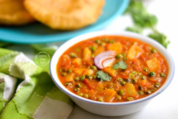 Dhaba Style Aloo Matar | Aloo Matar Recipe Dhaba Style Aloo Matar